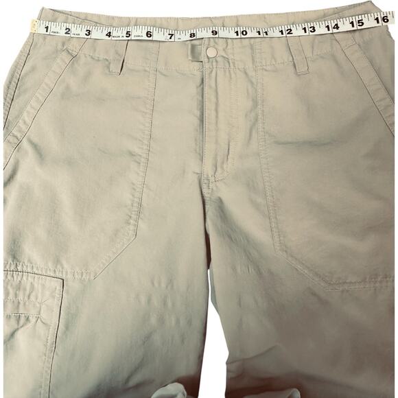 Patagonia Women’s Lightweight‎ Camping Hiking Cargo Pants Beige Size 8 - Picture 5 of 10